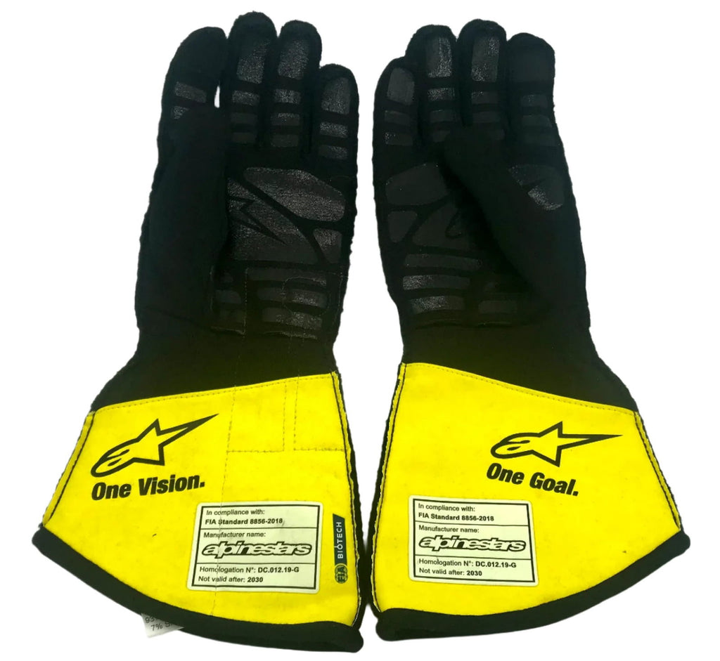 2020 Daniel Ricciardo Renault Race Gloves - Speedxcrafts