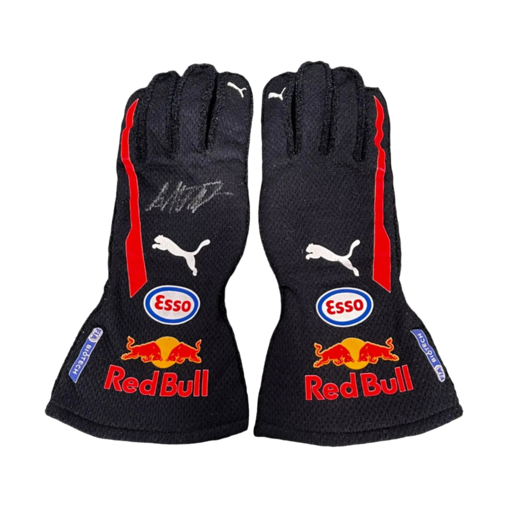 2020 Max Verstappen F1 Race Gloves - Speedxcrafts