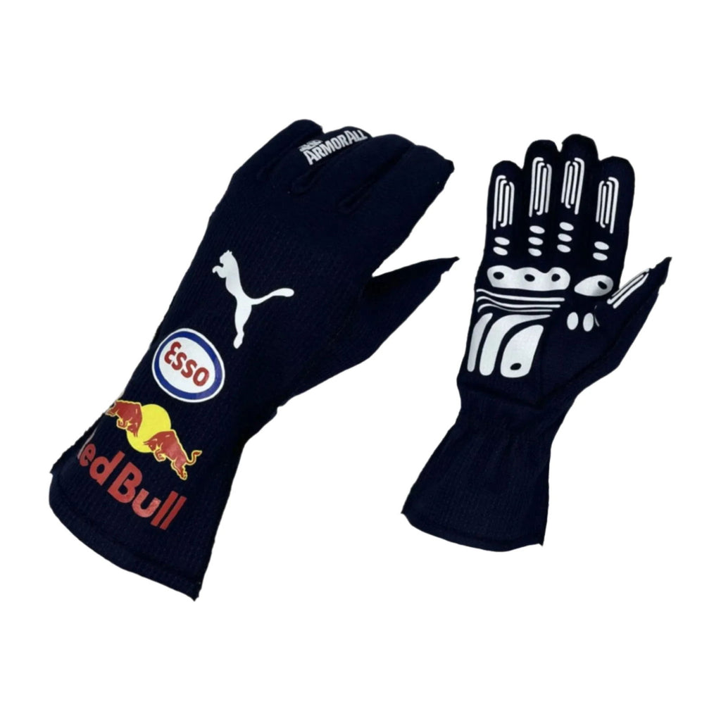 2021 Max Verstappen F1 Race Gloves - Speedxcrafts