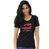 Ayrton Senna Ladies T-Shirt Senna Black - Speedxcrafts