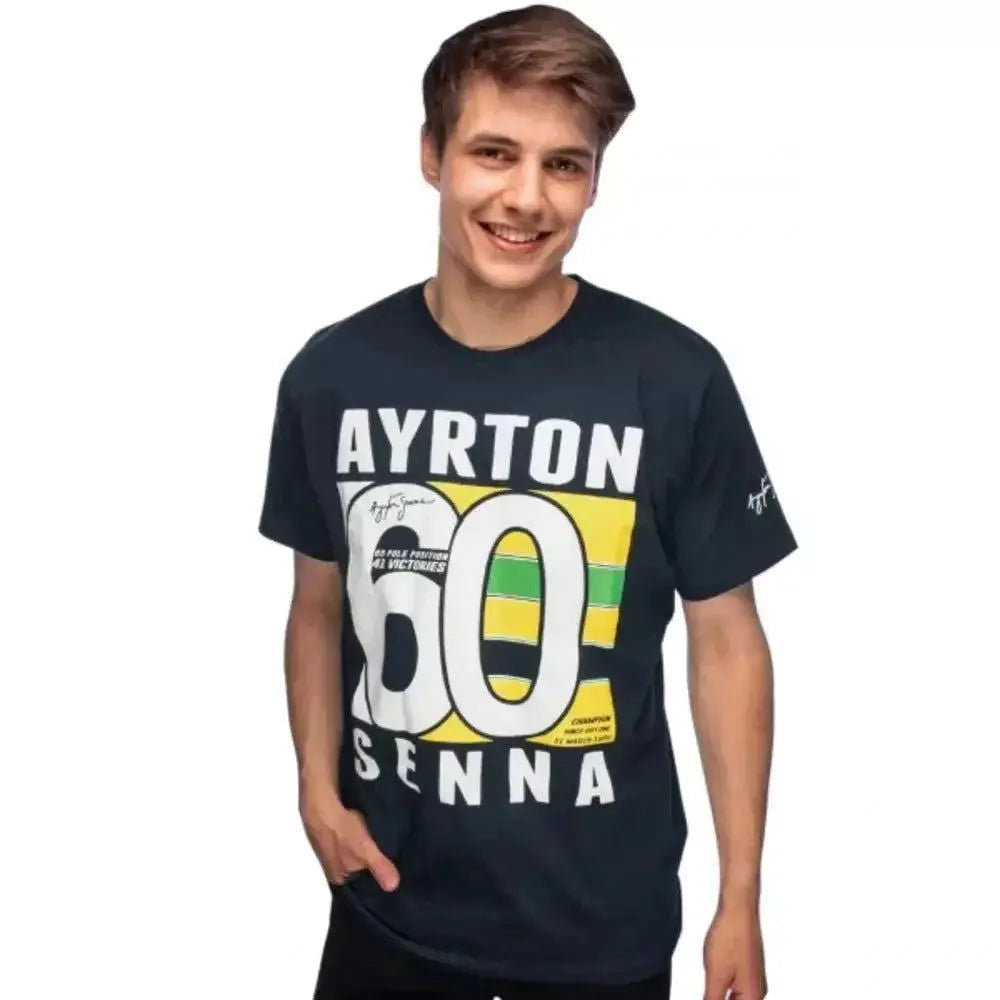 Ayrton Senna T-Shirt Brasil 60 - Speedxcrafts