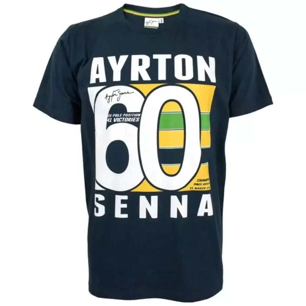 Ayrton Senna T-Shirt Brasil 60 - Speedxcrafts