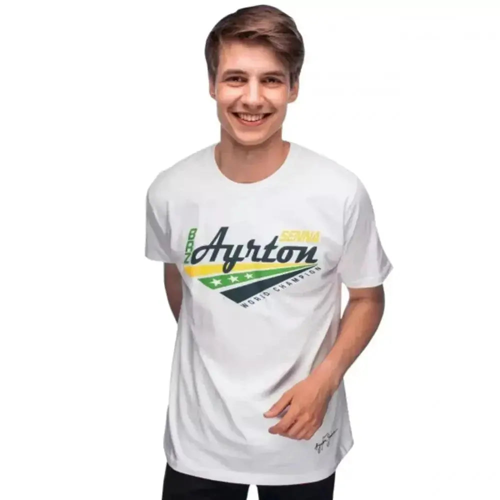 Ayrton Senna T-Shirt World Champion - Speedxcrafts