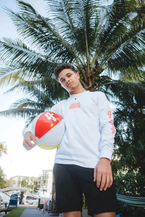 BEACHBALL LONG SLEEVE TEE - Speedxcrafts