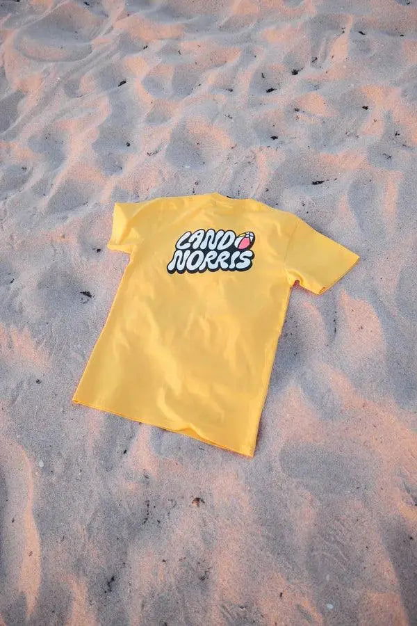 BEACHBALL YELLOW TEE - Speedxcrafts