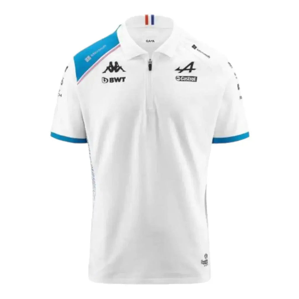 BWT ALPINE F1® Team Polo White - Speedxcrafts