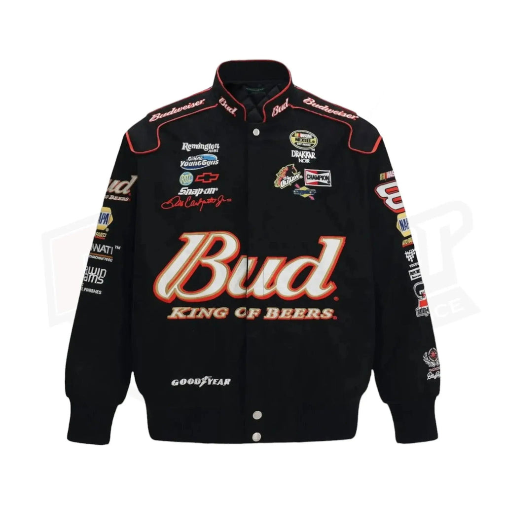 Budweiser Racing Jacket Thicken Style - Speedxcrafts