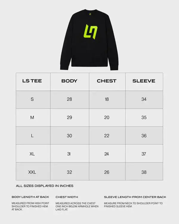 LN LONG SLEEVE TEE - Speedxcrafts