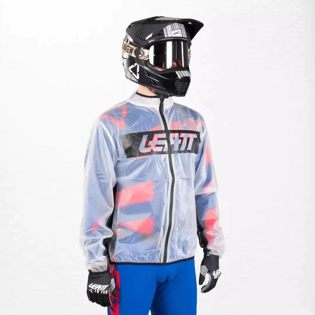 Leatt Race Cover Rain Jacket Translucent - Speedxcrafts