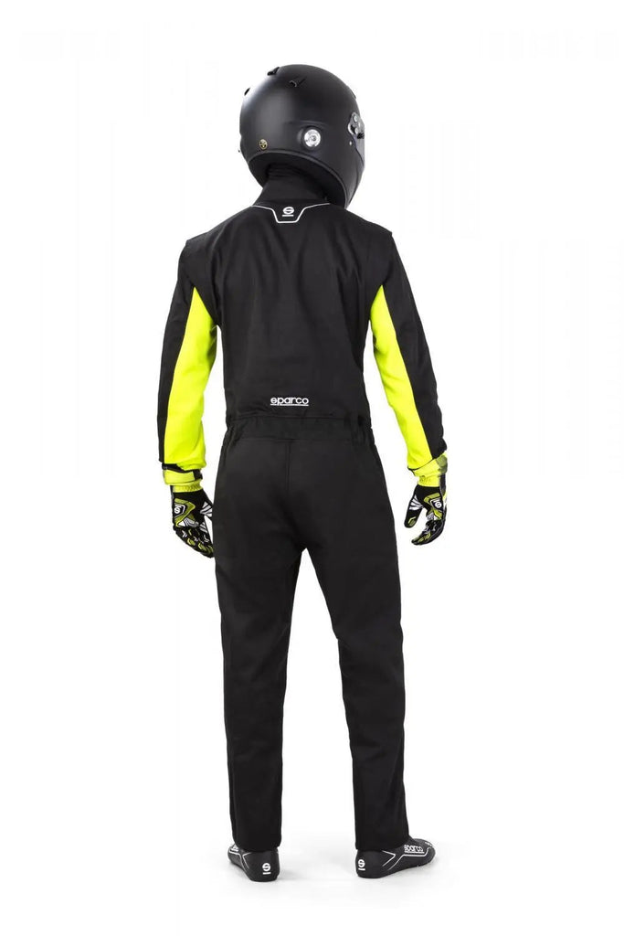 Leisure Karting Suit Sparco Rookie Black/Yellow - Speedxcrafts