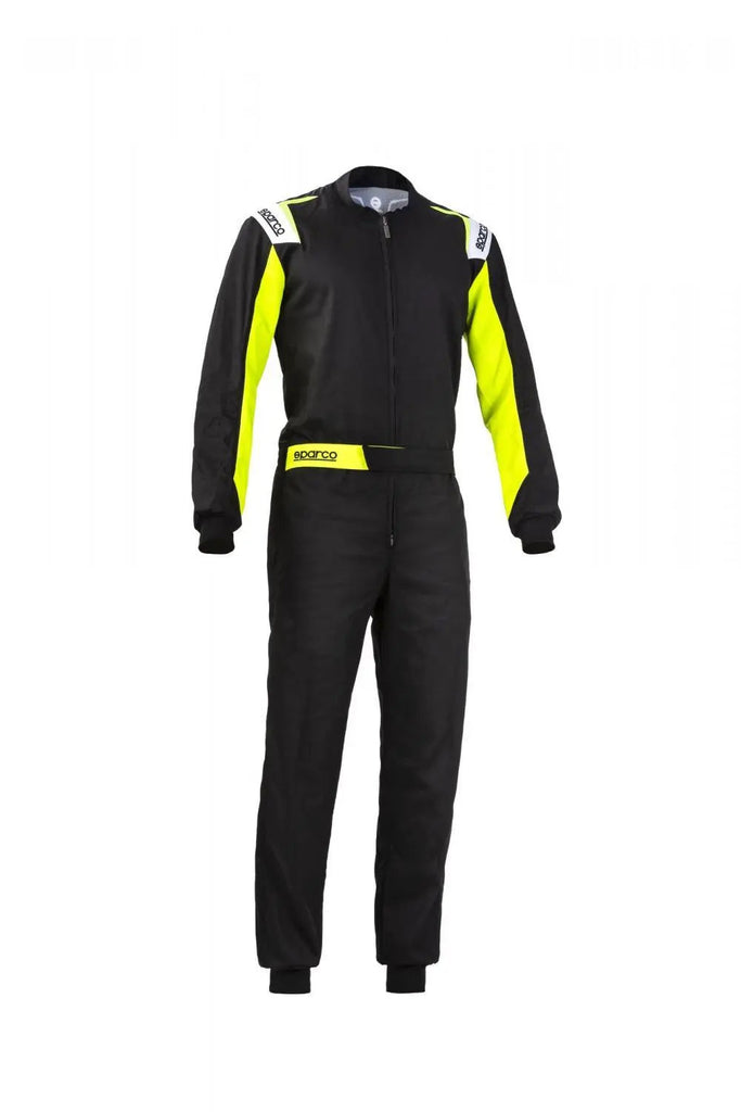 Leisure Karting Suit Sparco Rookie Black/Yellow - Speedxcrafts