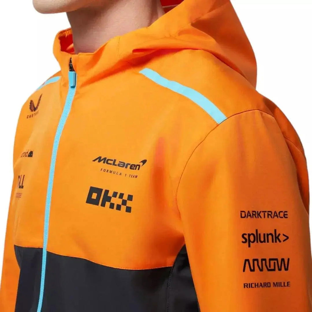 MENS McLAREN REPLICA LIGHTWEIGHT RAIN JACKET - Speedxcrafts