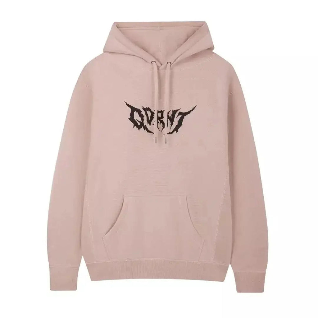 METAL DUSTY PINK HOODIE - Speedxcrafts