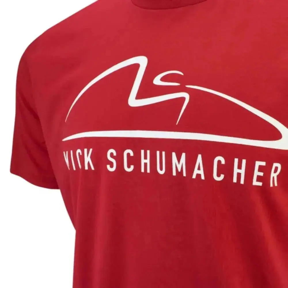 Mick Schumacher T-Shirt Speed Logo red - Speedxcrafts