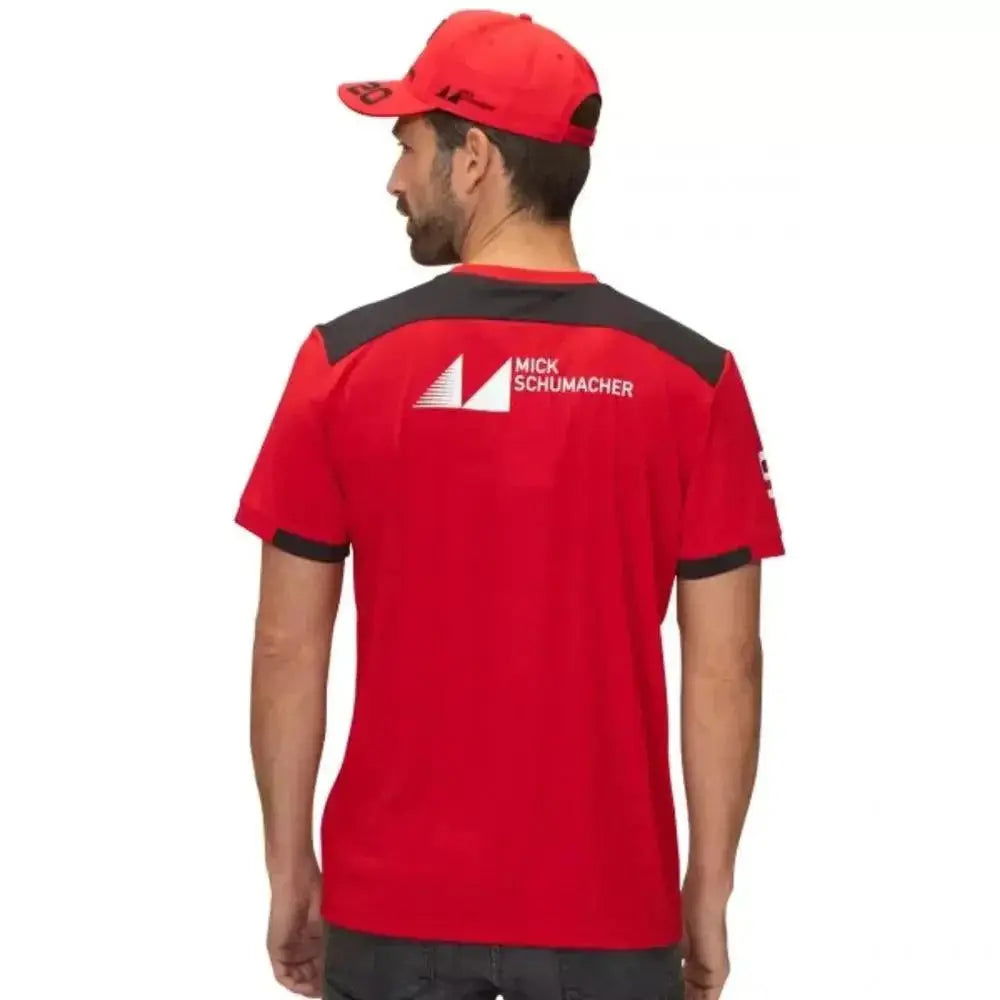 Mick Schumacher T-Shirt red - Speedxcrafts