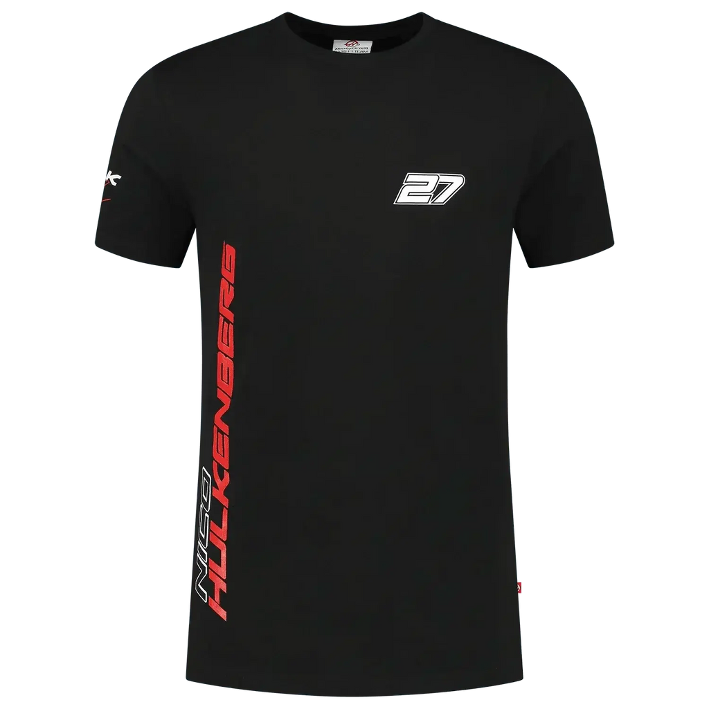 Nico Hulkenberg 2023 T-shirt Black F1 - Speedxcrafts