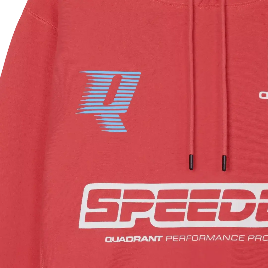 RED SPEEDCO HOODIE - Speedxcrafts