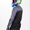 Raven Verve MX Jersey Black-Grey - Speedxcrafts