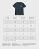 SCRIPT PETROL BLUE SHORT SLEEVE TEE - Speedxcrafts