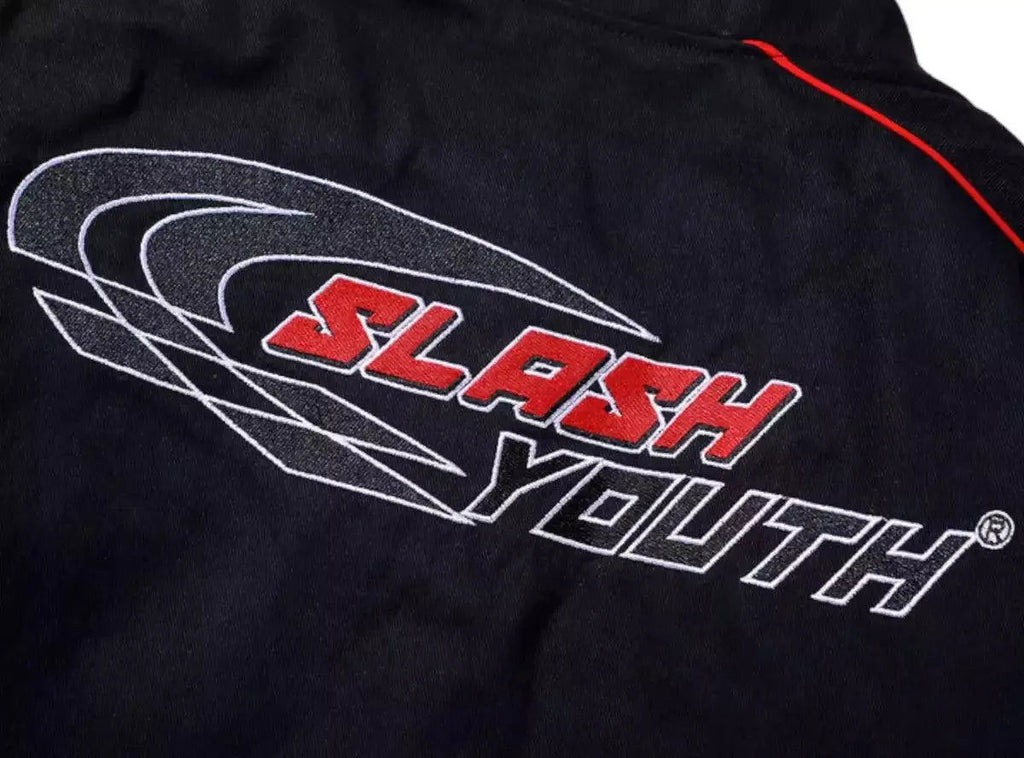 SLASH YOUTH RACING EMBROIDERED JACKET - Speedxcrafts