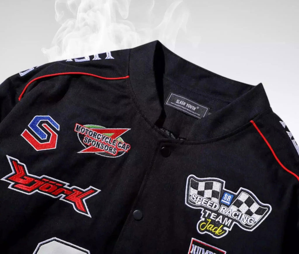 SLASH YOUTH RACING EMBROIDERED JACKET - Speedxcrafts