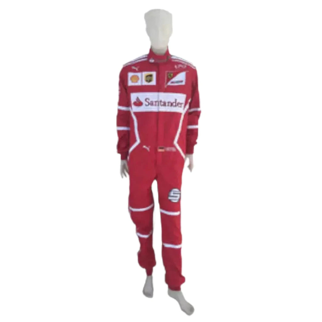 Sebastian Vettel 2017 Replica Racing Suit - Speedxcrafts