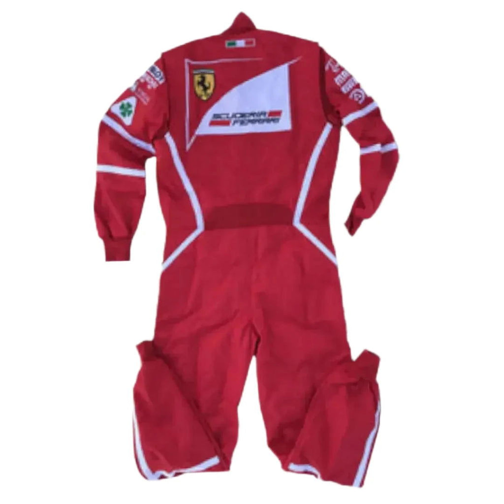 Sebastian Vettel 2017 Replica Racing Suit - Speedxcrafts